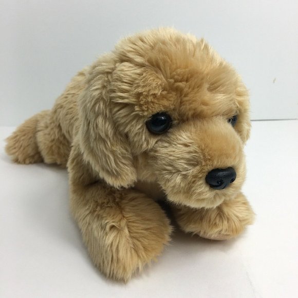 Aurora World Plush Golden Retriever Dog 12" Stuffed Animal Toy Puppy Doggie Pup - Picture 11 of 12